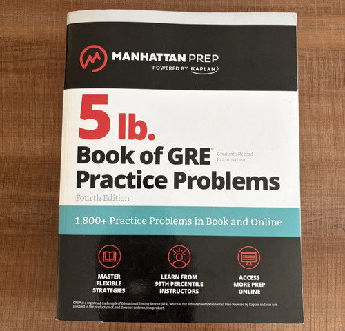 Book gre practice - lb, of