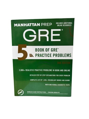 Manhattan prep 5lb book - manhattan, of