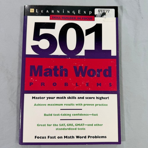 Learningexpress 501 math word - math,
