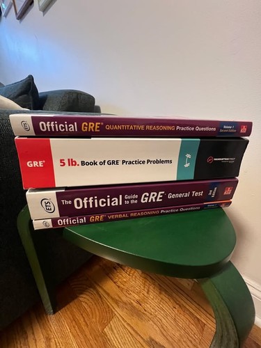 Gre prep books lot - books,