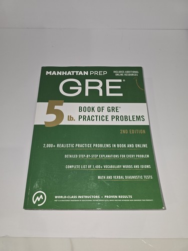 Manhattan prep gre - gre, book