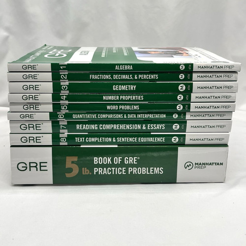 Gre manhattan prep - manhattan, books