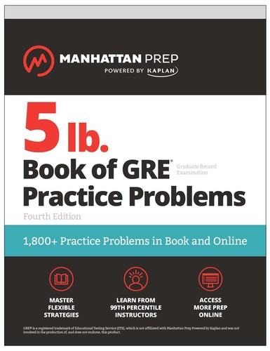 Book of gre - book, practice