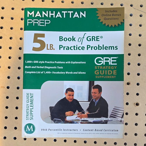 Manhattan prep book of - manhattan,