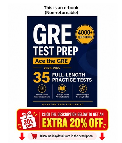 Gre test prep - gre, prep: